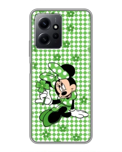 Чохол для Xiaomi Redmi Note 12 з картинкою «Mickey в клітинку»