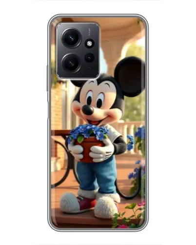 Чохол для Xiaomi Redmi Note 12 з картинкою «Міккі садівник»