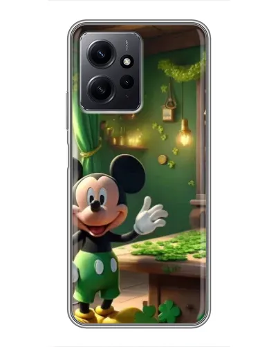Чохол для Xiaomi Redmi Note 12 з картинкою «Міккі в майстерні»