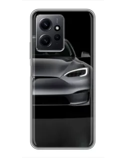 Чохол для Xiaomi Redmi Note 12 з картинкою «Tesla Model S Look»