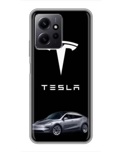 Чохол для Xiaomi Redmi Note 12 з картинкою «Tesla Model Y»