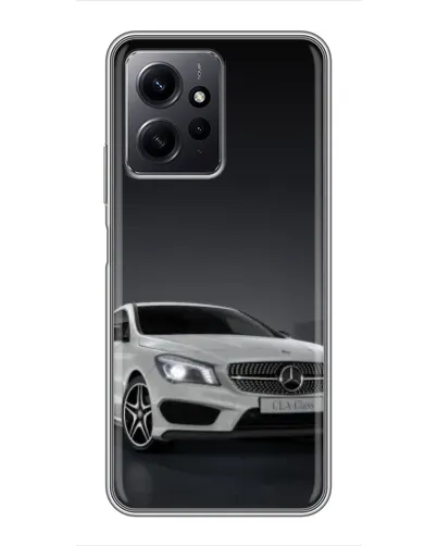 Чехол для Xiaomi Redmi Note 12 с картинкой «Mercedes AMG GT Silver»