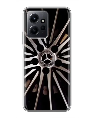 Чехол для Xiaomi Redmi Note 12 с картинкой «Диск Mercedes»