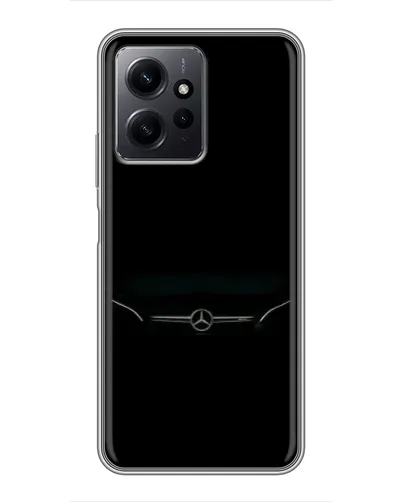 Чехол для Xiaomi Redmi Note 12 с картинкой «Mercedes Stealth Look»
