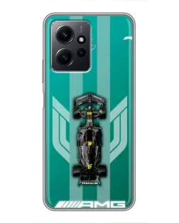 Чехол для Xiaomi Redmi Note 12 с картинкой «Mercedes AMG Petronas»