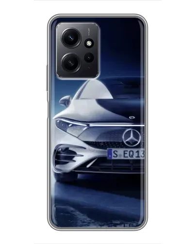 Чехол для Xiaomi Redmi Note 12 с картинкой «Mercedes EQ — будущее»