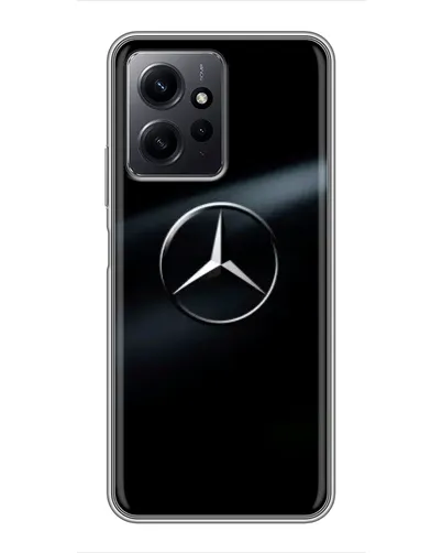 Чехол для Xiaomi Redmi Note 12 с картинкой «Mercedes на металле» Чехол для Xiaomi Redmi Note 12 с картинкой «Mercedes на металле»