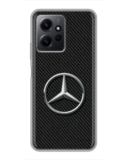 Чехол для Xiaomi Redmi Note 12 с картинкой «Карбоновый Mercedes стиль» Чехол для Xiaomi Redmi Note 12 с картинкой «Карбоновый Mercedes стиль»