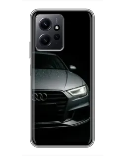Чохол для Xiaomi Redmi Note 12 з картинкою «Audi — деталізація кузова»