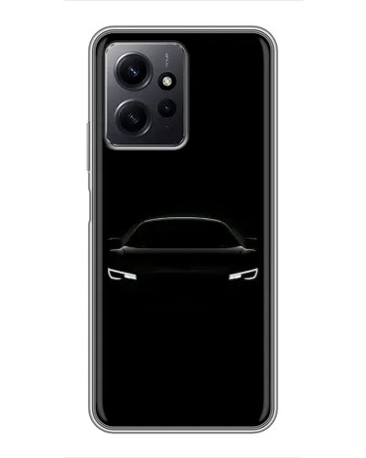 Чехол для Xiaomi Redmi Note 12 с картинкой «Взгляд Audi в темноте»