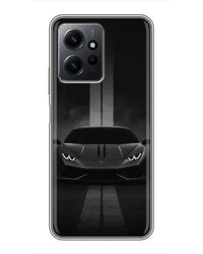 Чохол для Xiaomi Redmi Note 12 з картинкою «Lamborghini симетрія доріг»