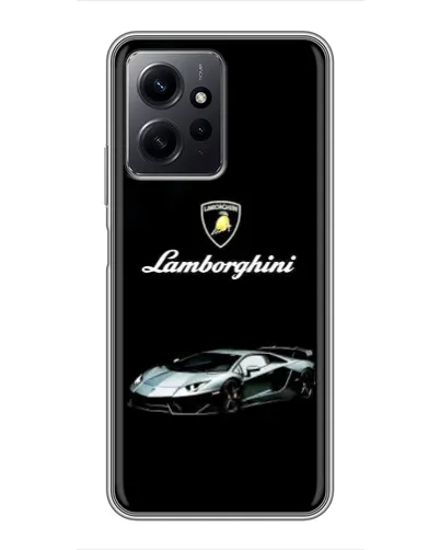 Чохол для Xiaomi Redmi Note 12 з картинкою «Логотип Lamborghini класика»