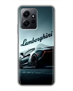 Чохол для Xiaomi Redmi Note 12 з картинкою «Класичний Lamborghini надпис»