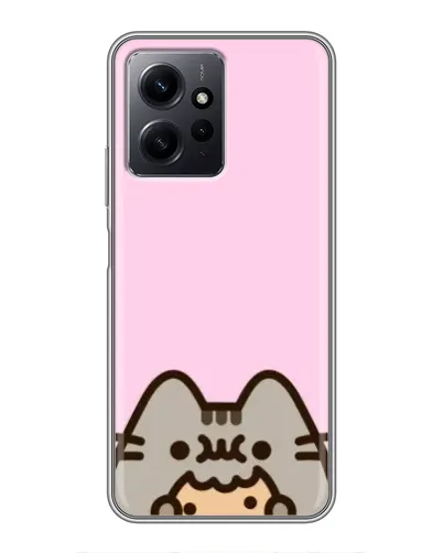 Чохол для Xiaomi Redmi Note 12 з картинкою «Pusheen та печиво» Чохол для Xiaomi Redmi Note 12 з картинкою «Pusheen та печиво»
