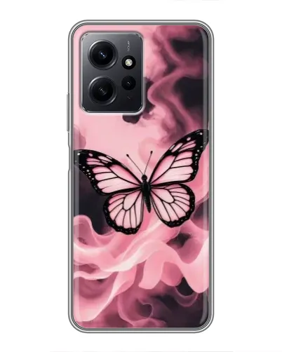 Чохол для Xiaomi Redmi Note 12 з картинкою «Метелик у диму» Чохол для Xiaomi Redmi Note 12 з картинкою «Метелик у диму»