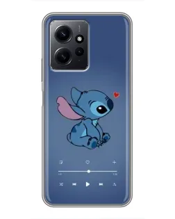 Чехол для Xiaomi Redmi Note 12 с картинкой «Музыкальный Stitch» Чехол для Xiaomi Redmi Note 12 с картинкой «Музыкальный Stitch»