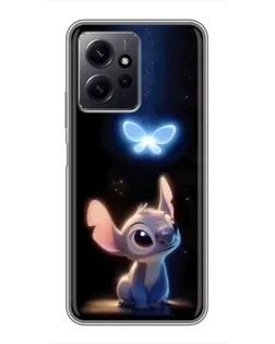 Чехол для Xiaomi Redmi Note 12 с картинкой «Сияющий Стич» Чехол для Xiaomi Redmi Note 12 с картинкой «Сияющий Стич»