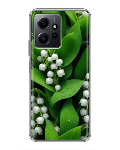 Чохол для Xiaomi Redmi Note 12 з картинкою «Конвалії в зелені»