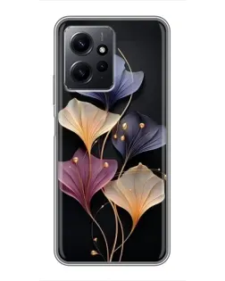 Чохол для Xiaomi Redmi Note 12 з картинкою «Лілові квіти грації» Чохол для Xiaomi Redmi Note 12 з картинкою «Лілові квіти грації»