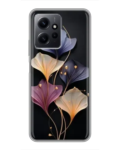Чохол для Xiaomi Redmi Note 12 з картинкою «Лілові квіти грації»
