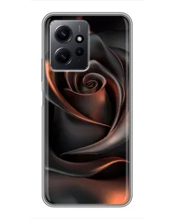 Чохол для Xiaomi Redmi Note 12 з картинкою «Шовкова чорна троянда» Чохол для Xiaomi Redmi Note 12 з картинкою «Шовкова чорна троянда»