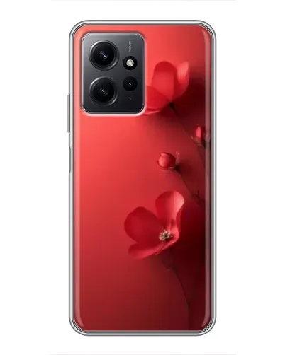 Чохол для Xiaomi Redmi Note 12 з картинкою «Макові суцвіття»