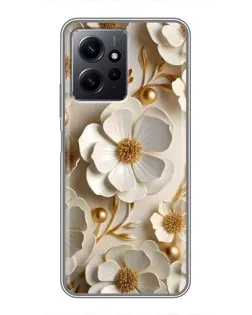 Чохол для Xiaomi Redmi Note 12 з картинкою «Білі паперові квіти» Чохол для Xiaomi Redmi Note 12 з картинкою «Білі паперові квіти»