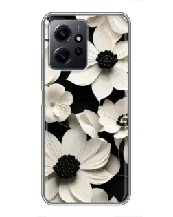 Чохол для Xiaomi Redmi Note 12 з картинкою «Об'ємні білі квіти» Чохол для Xiaomi Redmi Note 12 з картинкою «Об'ємні білі квіти»