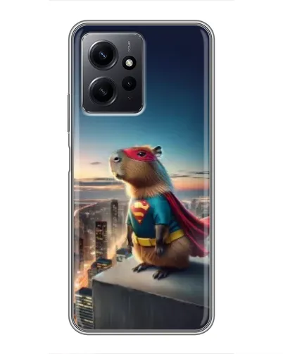 Чохол для Xiaomi Redmi Note 12 з картинкою «Капі-мен супергерой» Чохол для Xiaomi Redmi Note 12 з картинкою «Капі-мен супергерой»