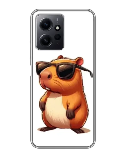 Чохол для Xiaomi Redmi Note 12 з картинкою «Капібара в окулярах» Чохол для Xiaomi Redmi Note 12 з картинкою «Капібара в окулярах»
