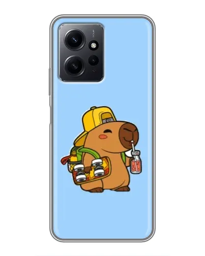 Чохол для Xiaomi Redmi Note 12 з картинкою «Капібара на скейті» Чохол для Xiaomi Redmi Note 12 з картинкою «Капібара на скейті»