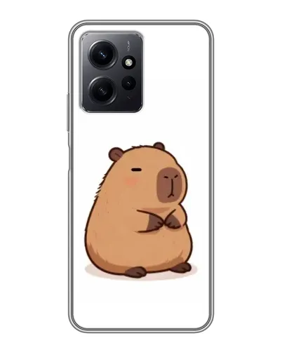 Чохол для Xiaomi Redmi Note 12 з картинкою «Товстенька капібара» Чохол для Xiaomi Redmi Note 12 з картинкою «Товстенька капібара»