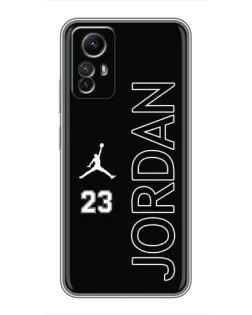Чехол для Xiaomi Redmi Note 12s с картинкой «Jordan Vertical»