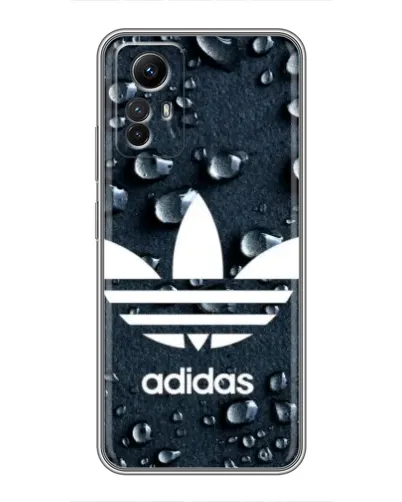Чехол для Xiaomi Redmi Note 12s с картинкой «Adidas Trefoil Blue»