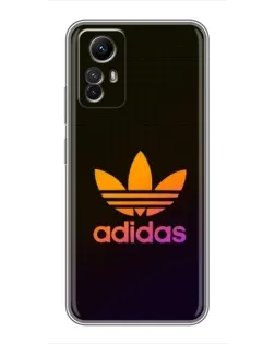 Чехол для Xiaomi Redmi Note 12s с картинкой «Градиент Adidas»