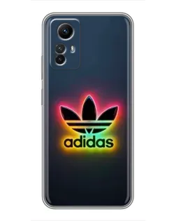 Чехол для Xiaomi Redmi Note 12s с картинкой «Неоновый Adidas»