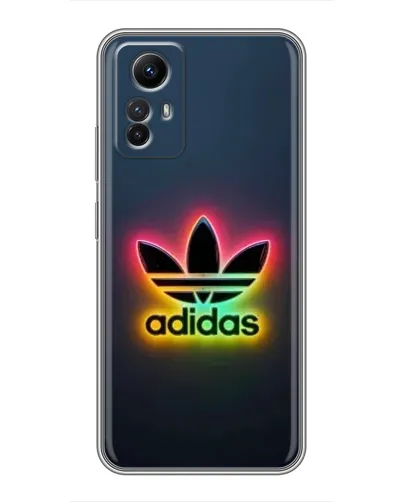 Чехол для Xiaomi Redmi Note 12s с картинкой «Неоновый Adidas»
