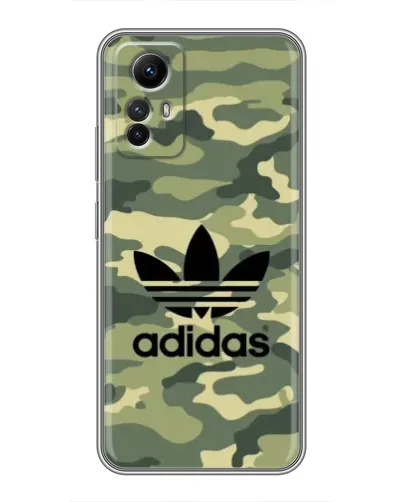 Чехол для Xiaomi Redmi Note 12s с картинкой «Милитари стиль Adidas»