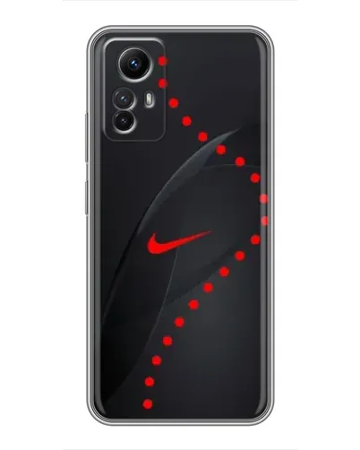Чехол для Xiaomi Redmi Note 12s с картинкой «Абстрактный дизайн Nike»