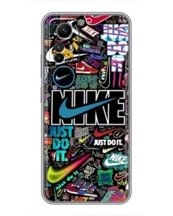 Чохол для Xiaomi Redmi Note 12s з картинкою «Яскравий колаж Nike» Чохол для Xiaomi Redmi Note 12s з картинкою «Яскравий колаж Nike»