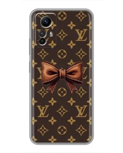 Чехол для Xiaomi Redmi Note 12s с картинкой «LV с бантом»