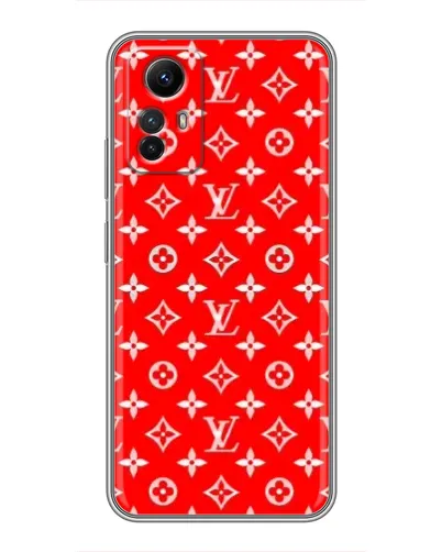 Чехол для Xiaomi Redmi Note 12s с картинкой «Яркий паттерн LV»
