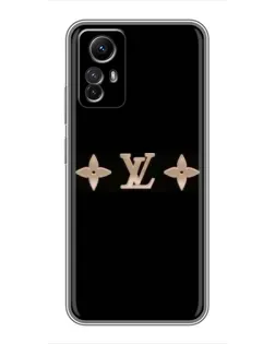 Чехол для Xiaomi Redmi Note 12s с картинкой «Louis Vuitton — минимализм»