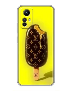 Чехол для Xiaomi Redmi Note 12s с картинкой «Мороженое от LV»