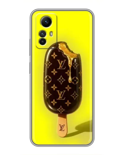 Чехол для Xiaomi Redmi Note 12s с картинкой «Мороженое от LV»