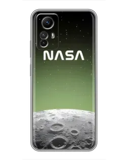 Чехол для Xiaomi Redmi Note 12s с картинкой «NASA — лунный градиент»