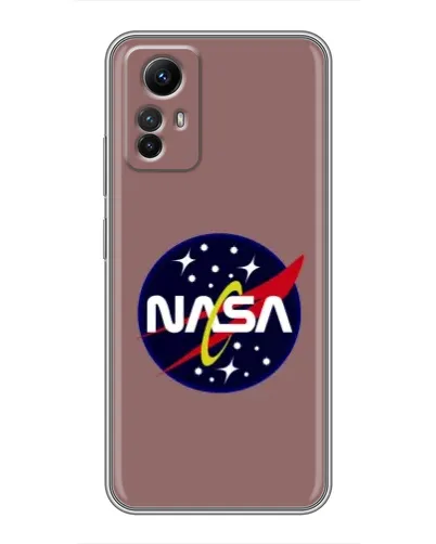 Чехол для Xiaomi Redmi Note 12s с картинкой «NASA — ретро космос»