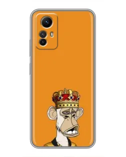 Чехол для Xiaomi Redmi Note 12s с картинкой «Золотая обезьяна Bored Ape»