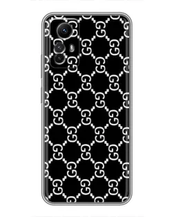 Чехол для Xiaomi Redmi Note 12s с картинкой «Gucci — сетчатый паттерн» Чехол для Xiaomi Redmi Note 12s с картинкой «Gucci — сетчатый паттерн»