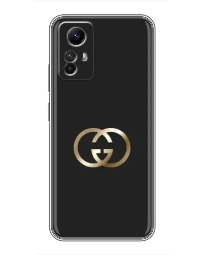 Чехол для Xiaomi Redmi Note 12s с картинкой «Минимализм Gucci»